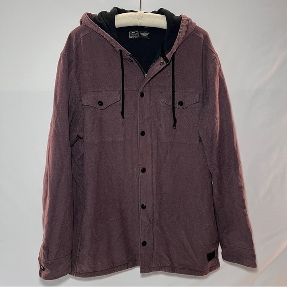 Vintage Nike Jacket - Reddish Brown (Maroon)- Size Large